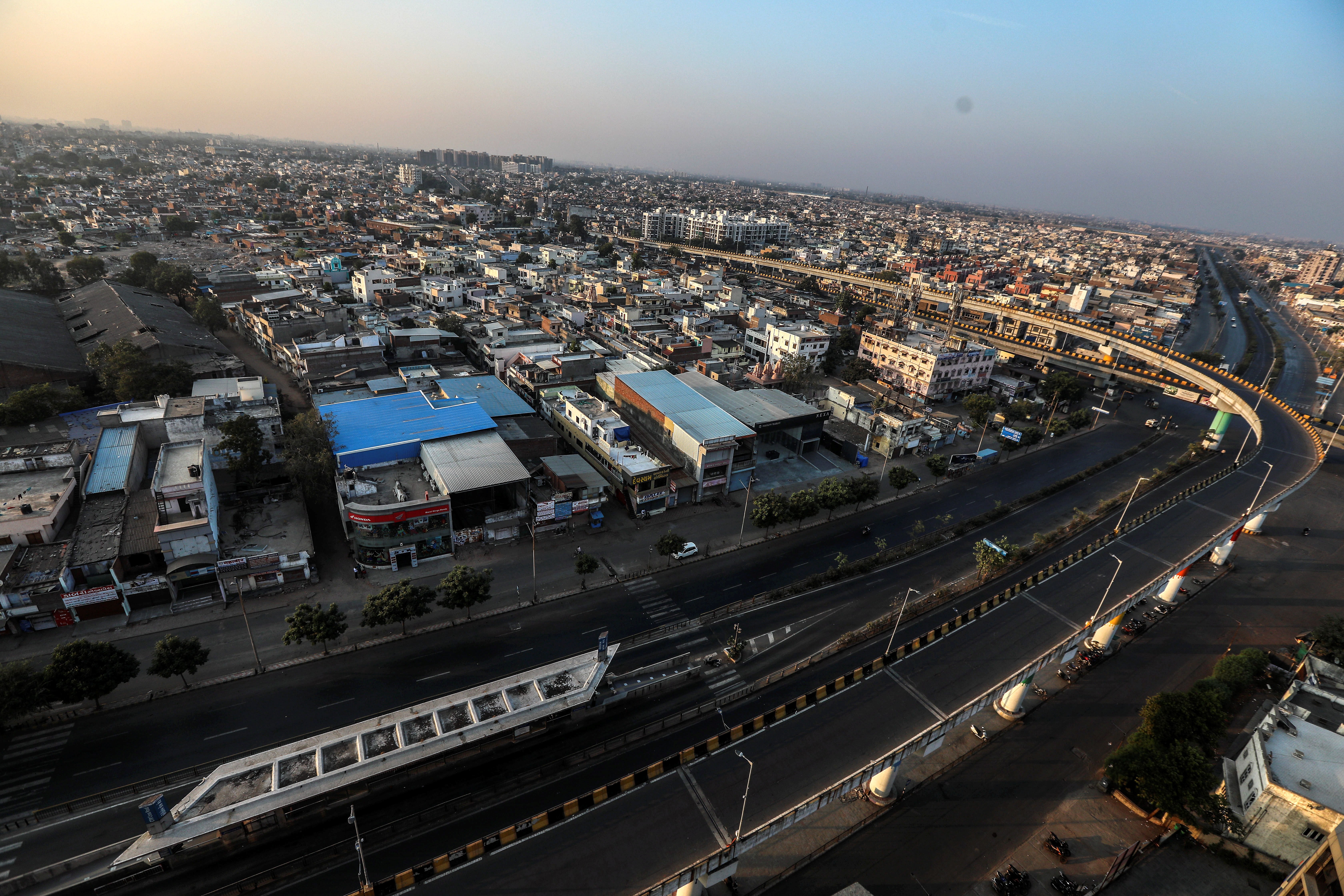 宵禁下的印度艾哈迈达巴德(2)