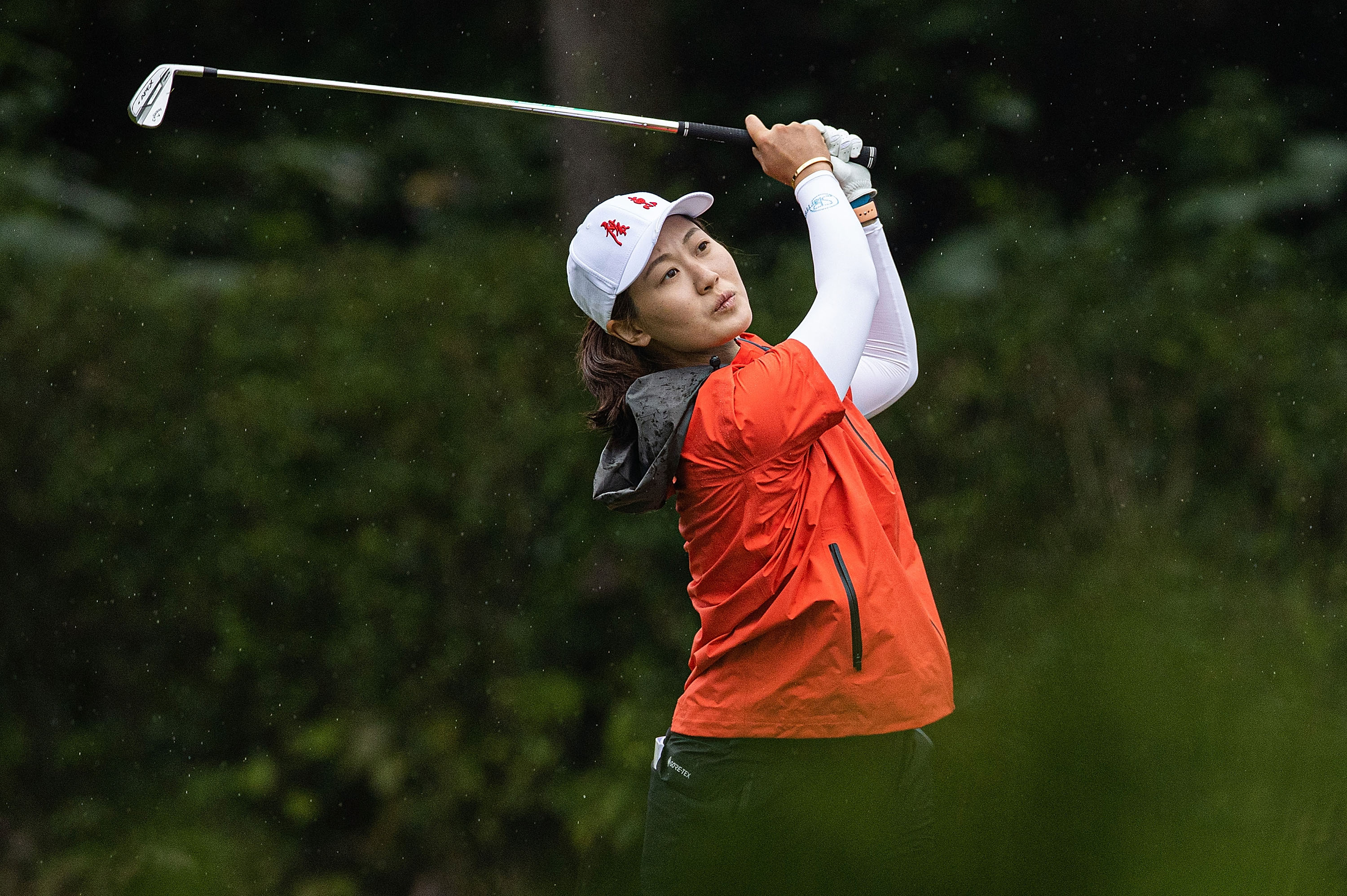 高尔夫——高尔夫球女子个人决赛第3轮赛况