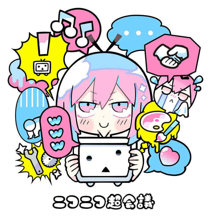 卡通涂鸦风的q版美少女插画人物造型很具鲜明的个性