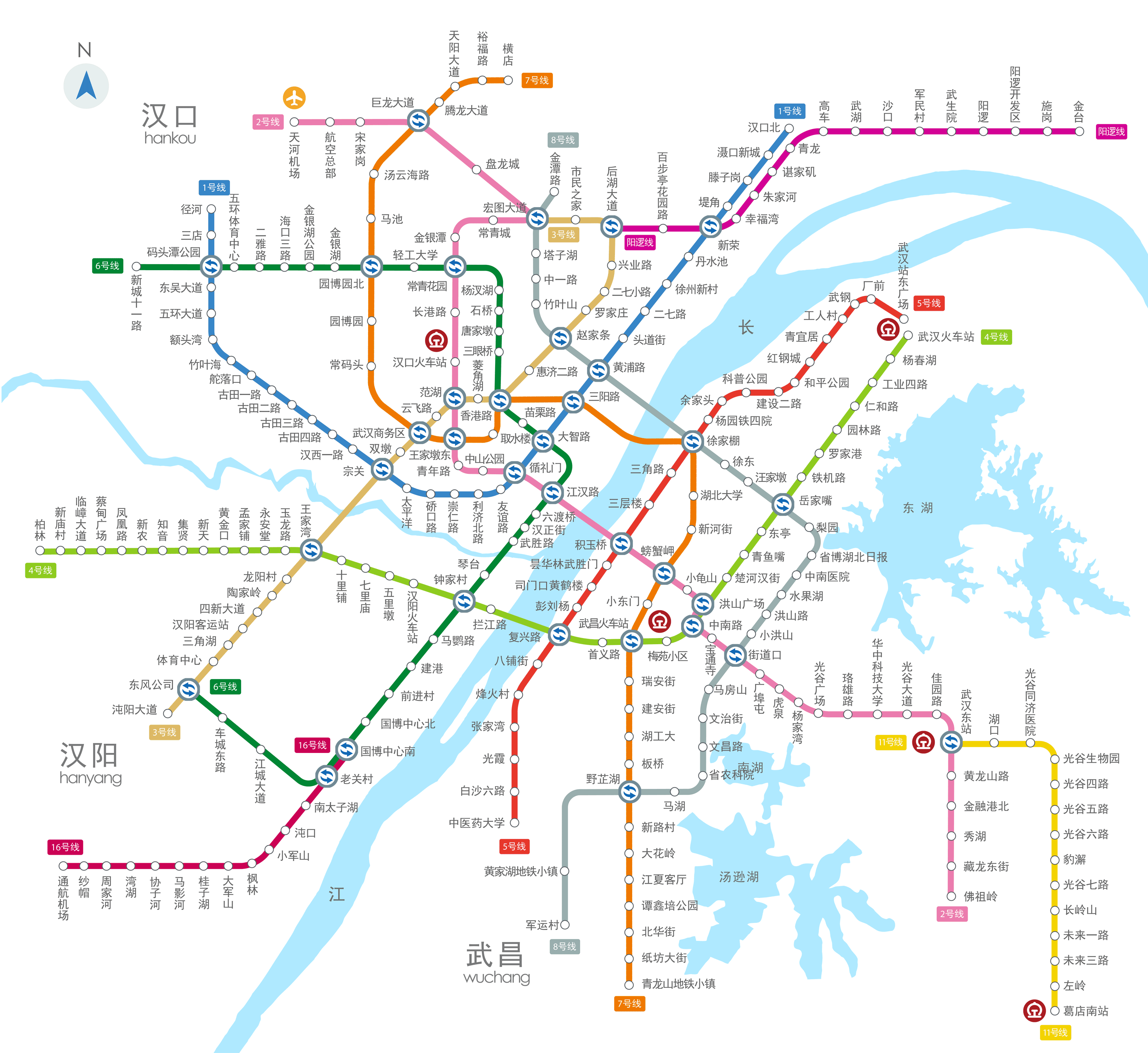 武汉地铁版图再次扩大,通车里程在全国名列前茅