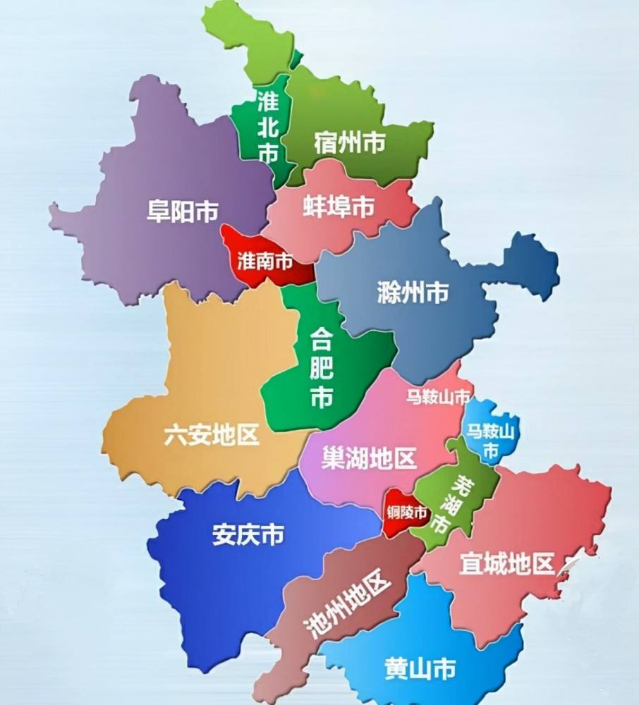 江苏安徽两省地图图片