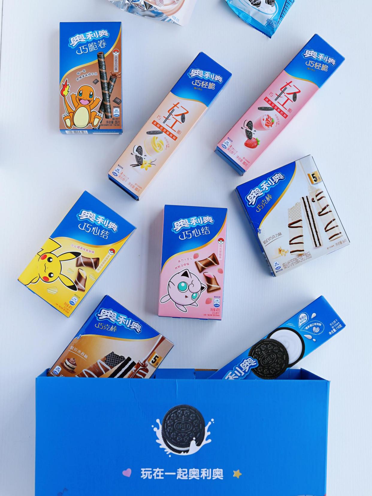 宝藏零食奥利奥蓝宝盒休闲小零食首选
