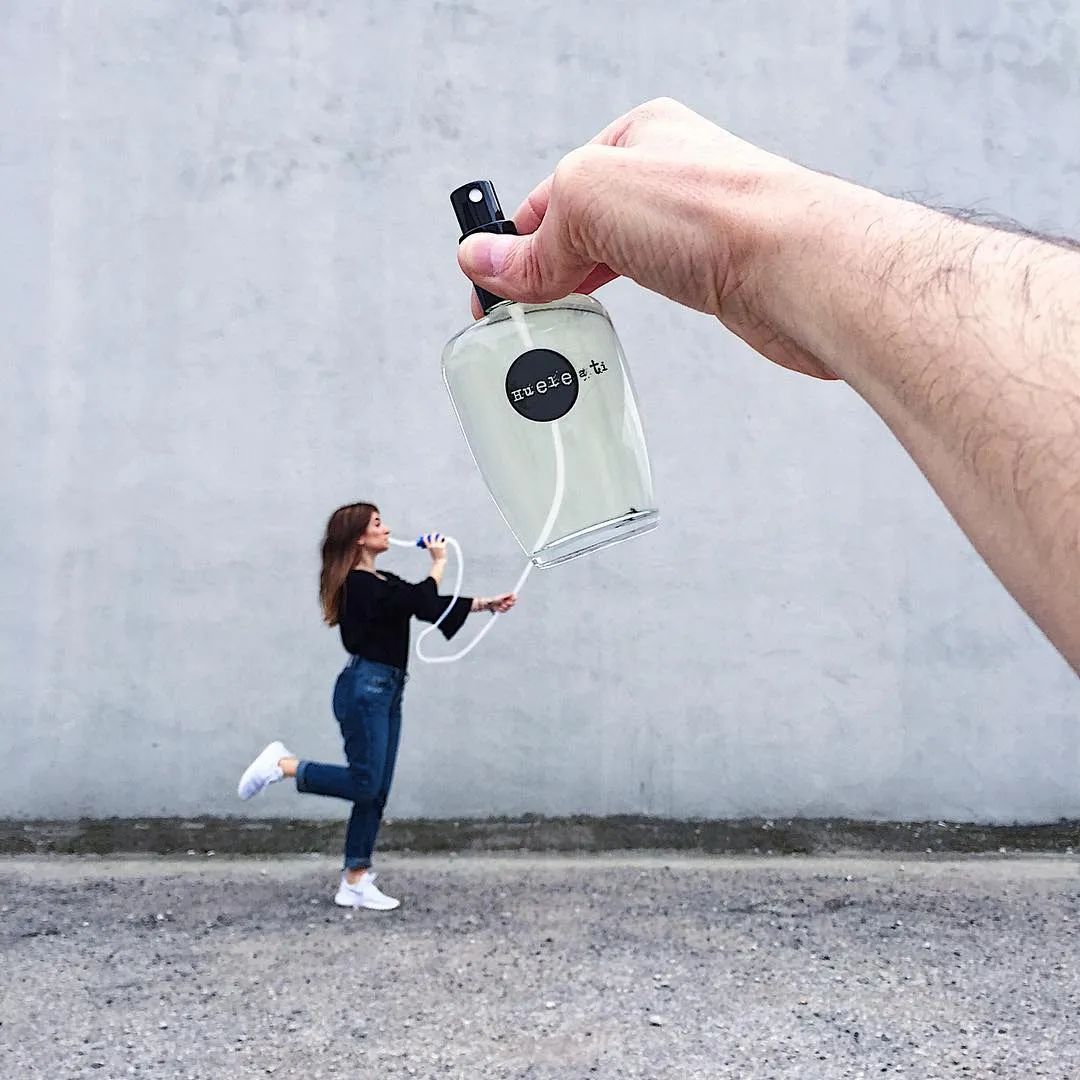 借位摄影,一次看个够!