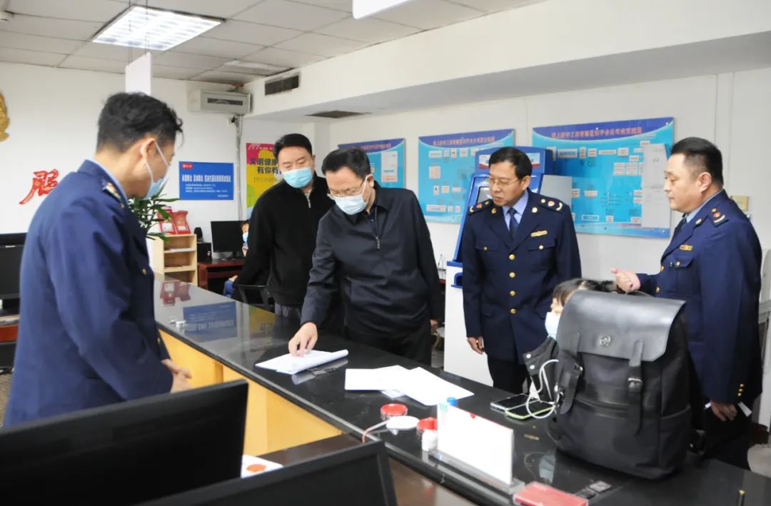 郝生旺到西安计量院,双生分局调研基层市场监管工作
