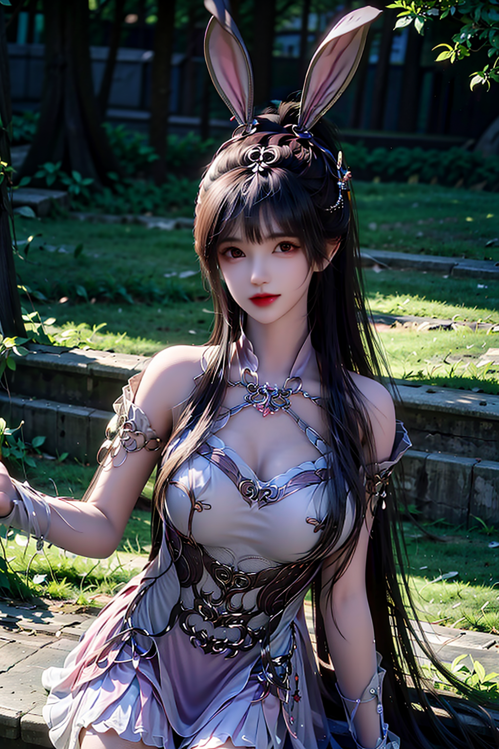 每日ai绘画|《斗破苍穹》女主角可爱的小舞