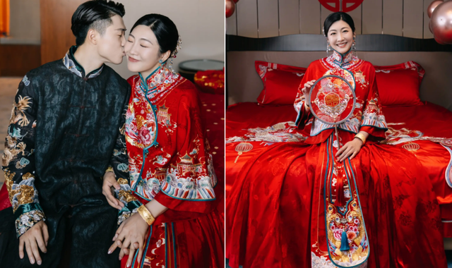 从烧烤小妹到奥运冠军,32岁徐梦桃和帅弟弟结婚,妆后美得认不出