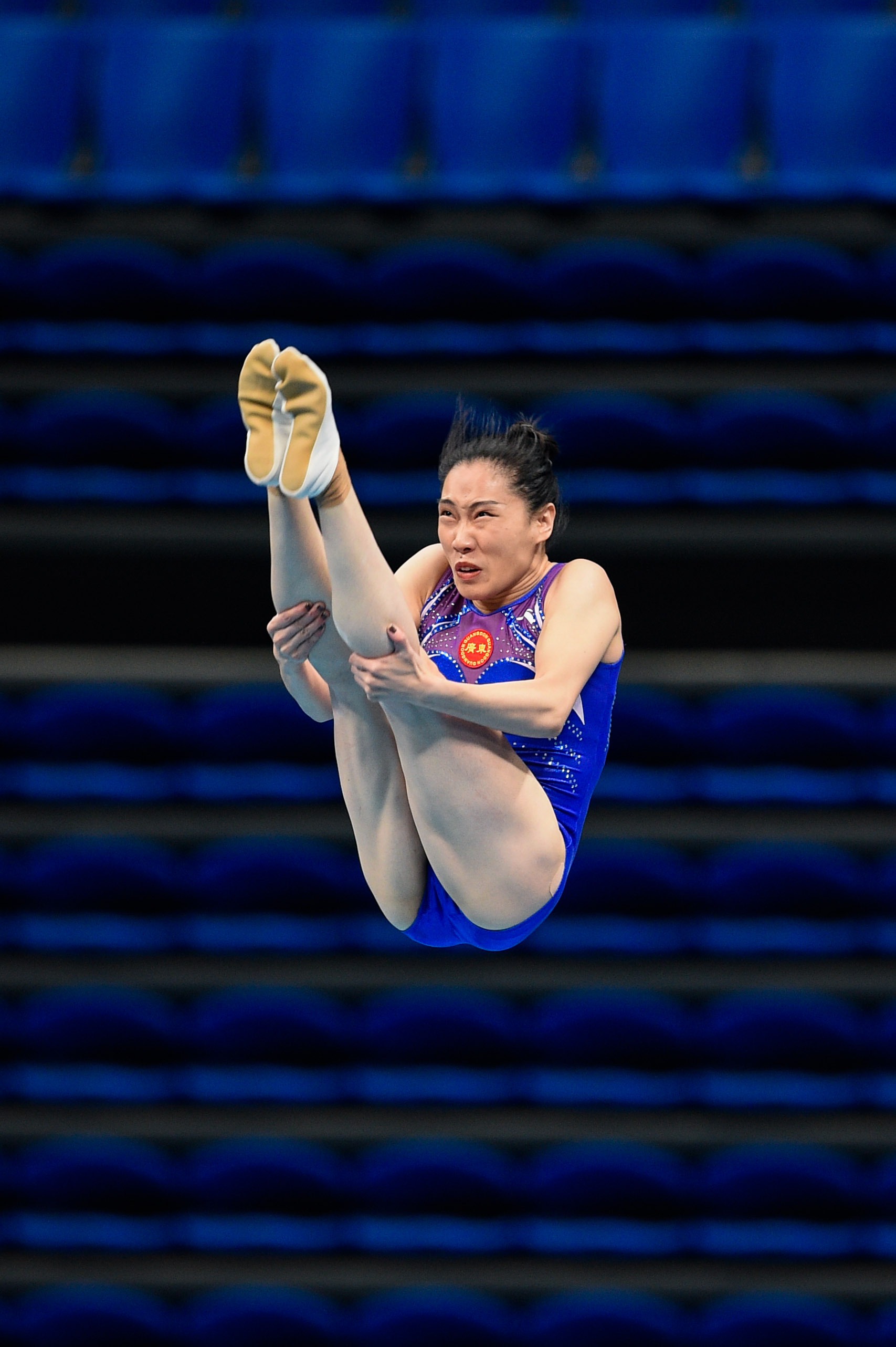 蹦床——女子个人决赛赛况