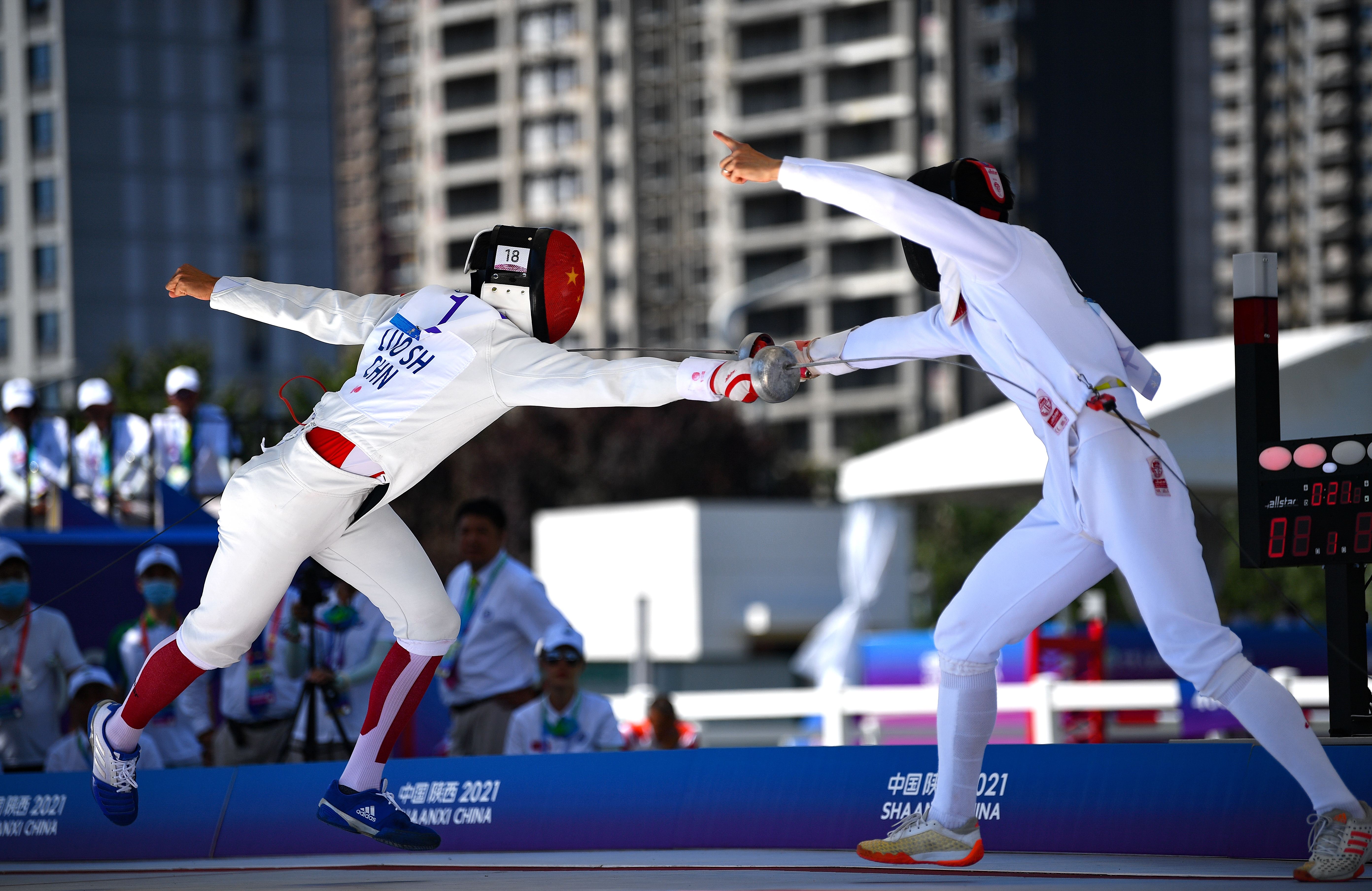 现代五项——男子个人赛赛况