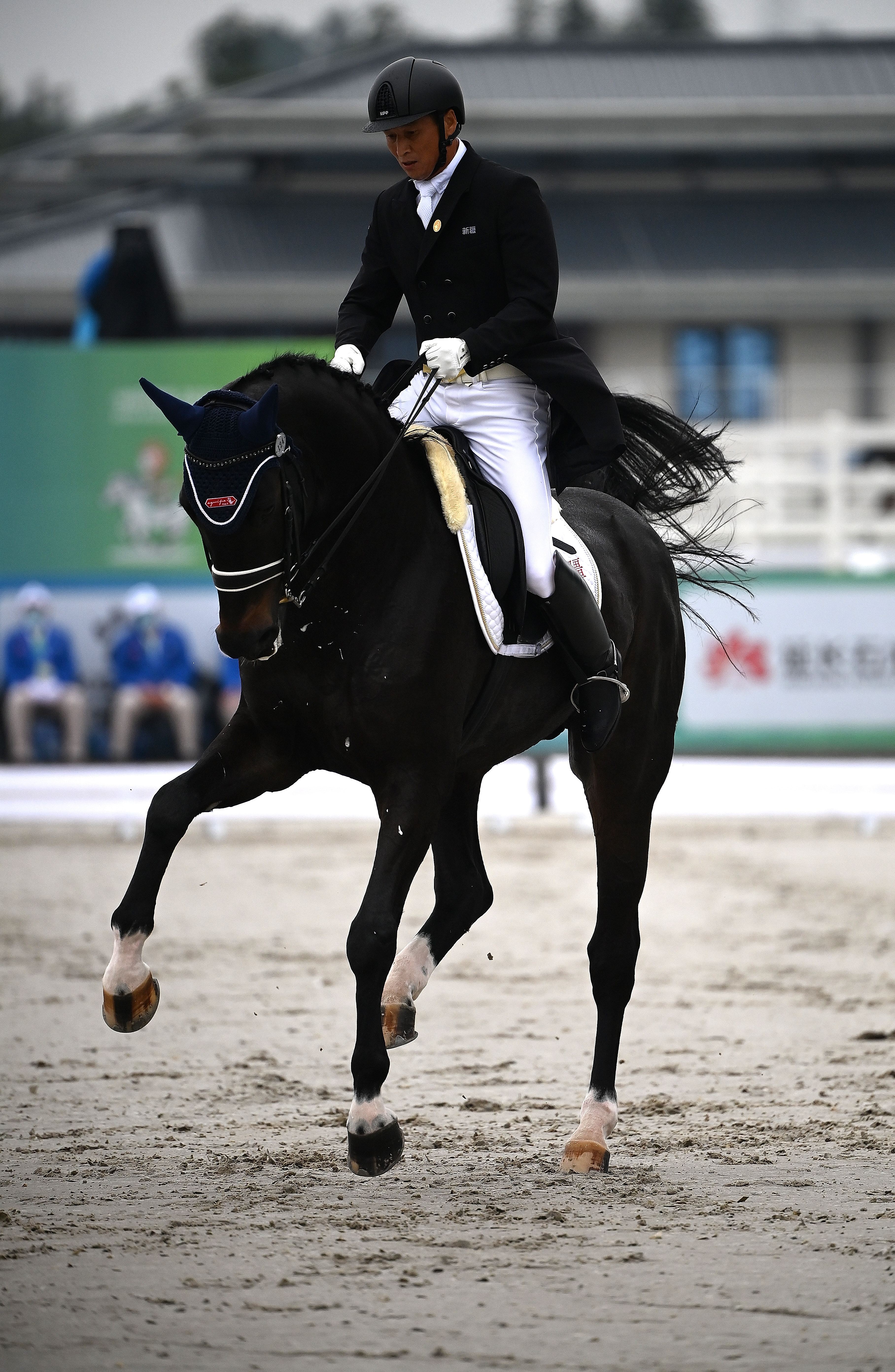 马术——盛装舞步团体赛况:广东队夺冠