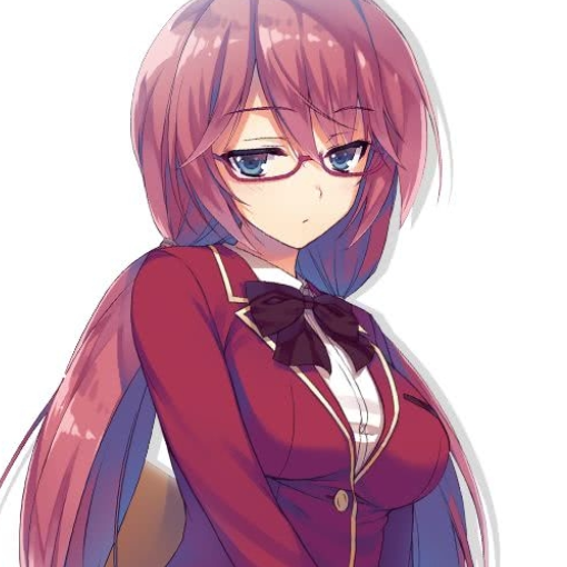 动漫中戴眼镜的主角!萌萌的女角色更加有知性美!