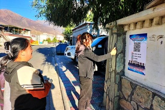 西藏朗县仲达镇:"小窗口"大作为 贴心服务暖民心