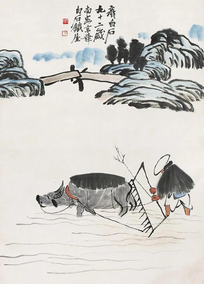 女弟子误以为齐白石没画完,擅自添加几笔,764万画作变63万