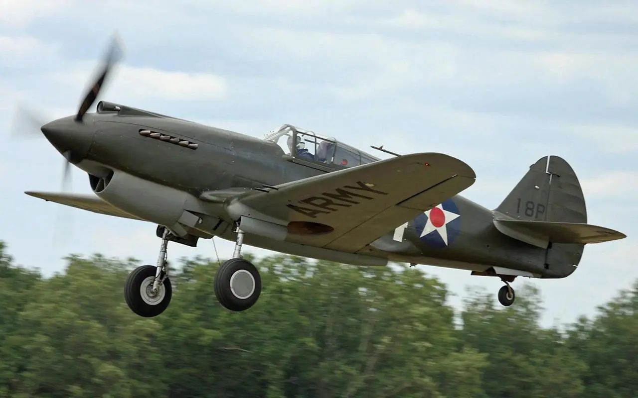 飞行的战斧:美国寇蒂斯p40战斗机