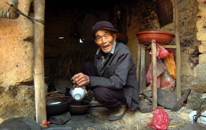 农村老汉,非孙顺明本人