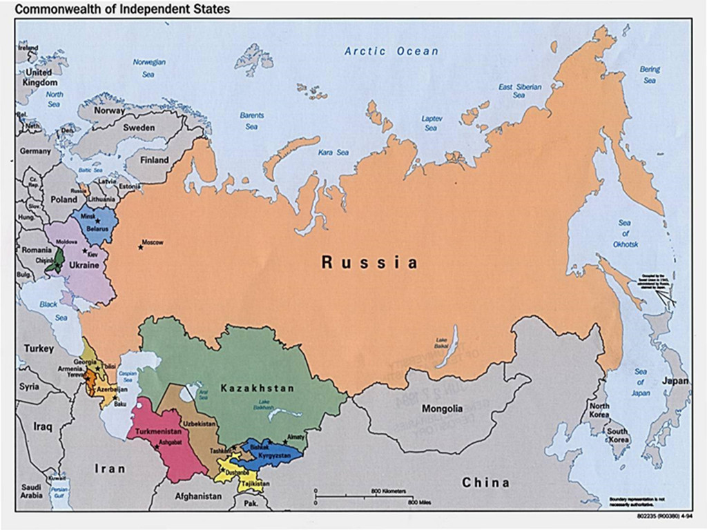 苏联的国土面积图片