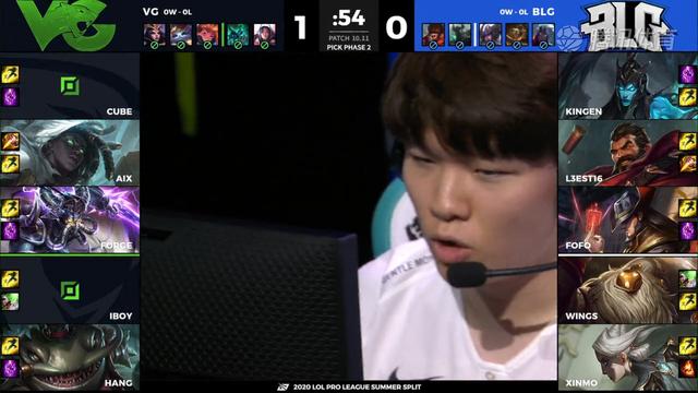 「竞技宝jjb.top」lol:蕉太狼卡萨丁豪取4杀,vg拿下夏季赛开门红