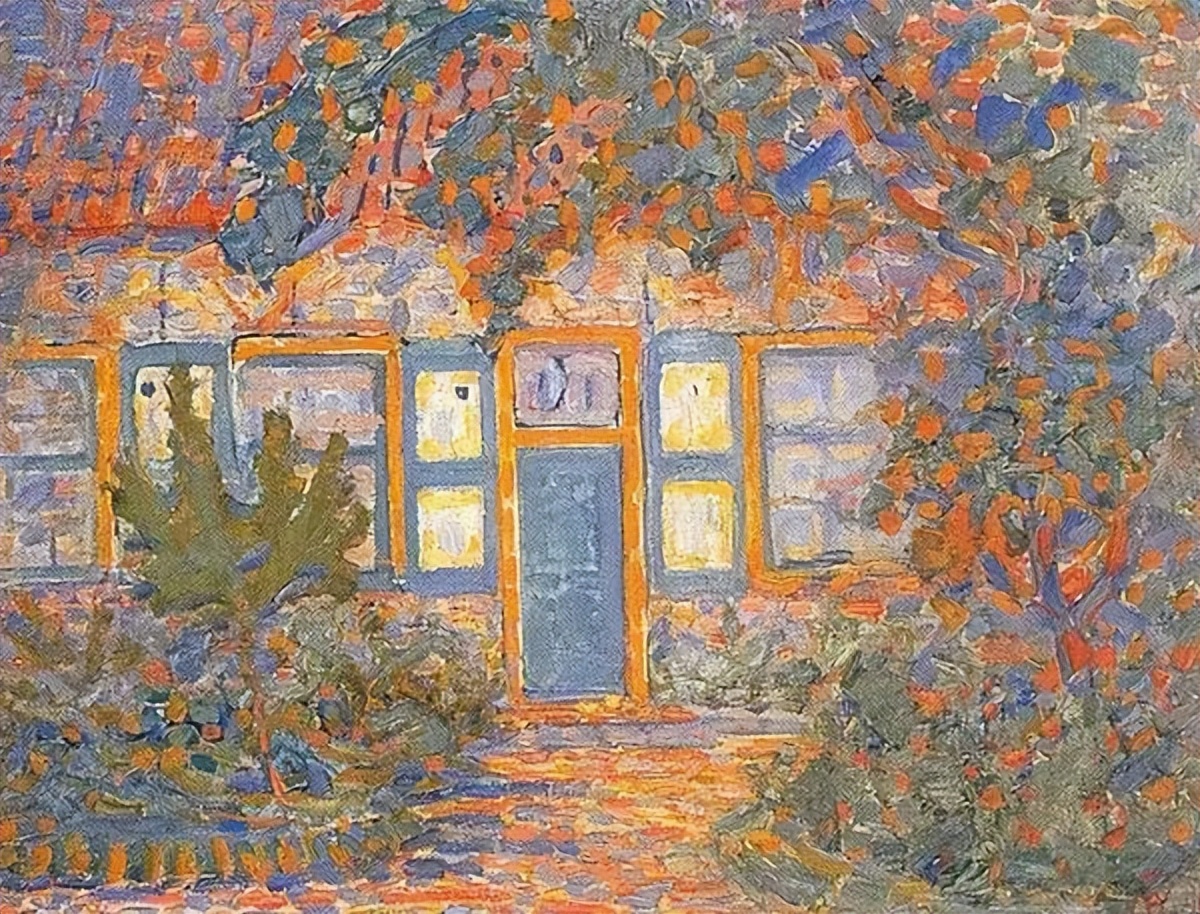 非具象绘画的创始者之一,蒙德里安的构成风景︱艺术名画