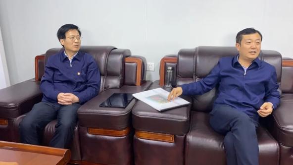 张富治深入宛城区调研企业发展及完全学校建设工作