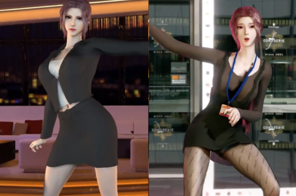 斗罗大陆:七大女神越穿越大胆,史莱克三美穿露脐装秀纹身!