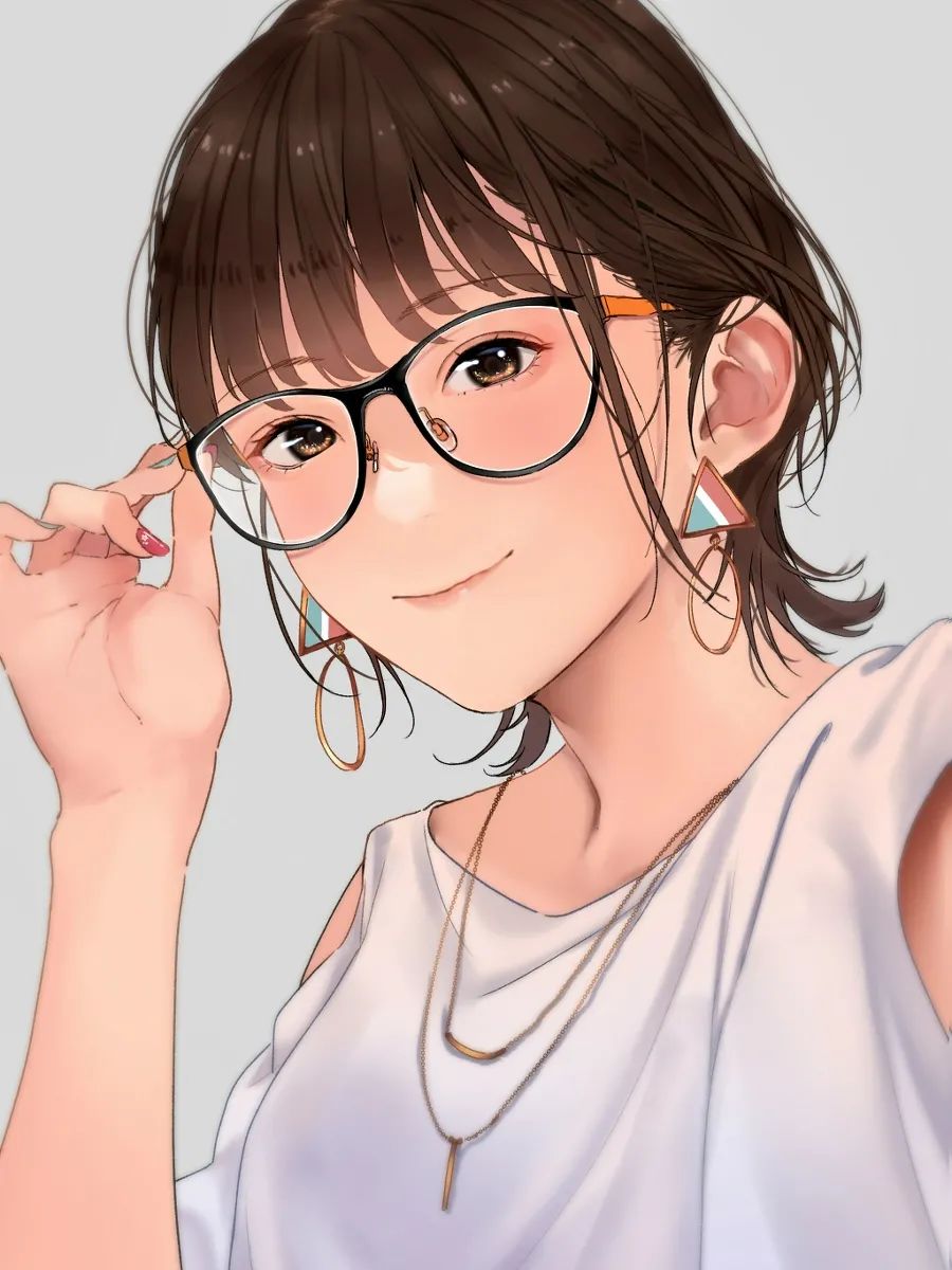 不管你们爱不爱,反正眼镜娘是yyds!不许反驳