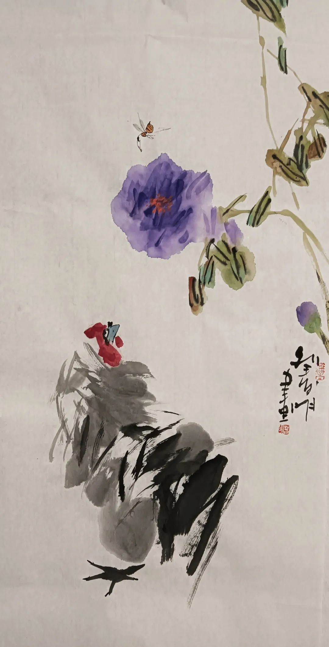 新羽啄丰年刘春明近作欣赏