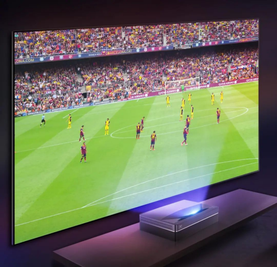 看球赛当然要更沉浸!巨幕激光电视长虹d6u陪你度过球赛季