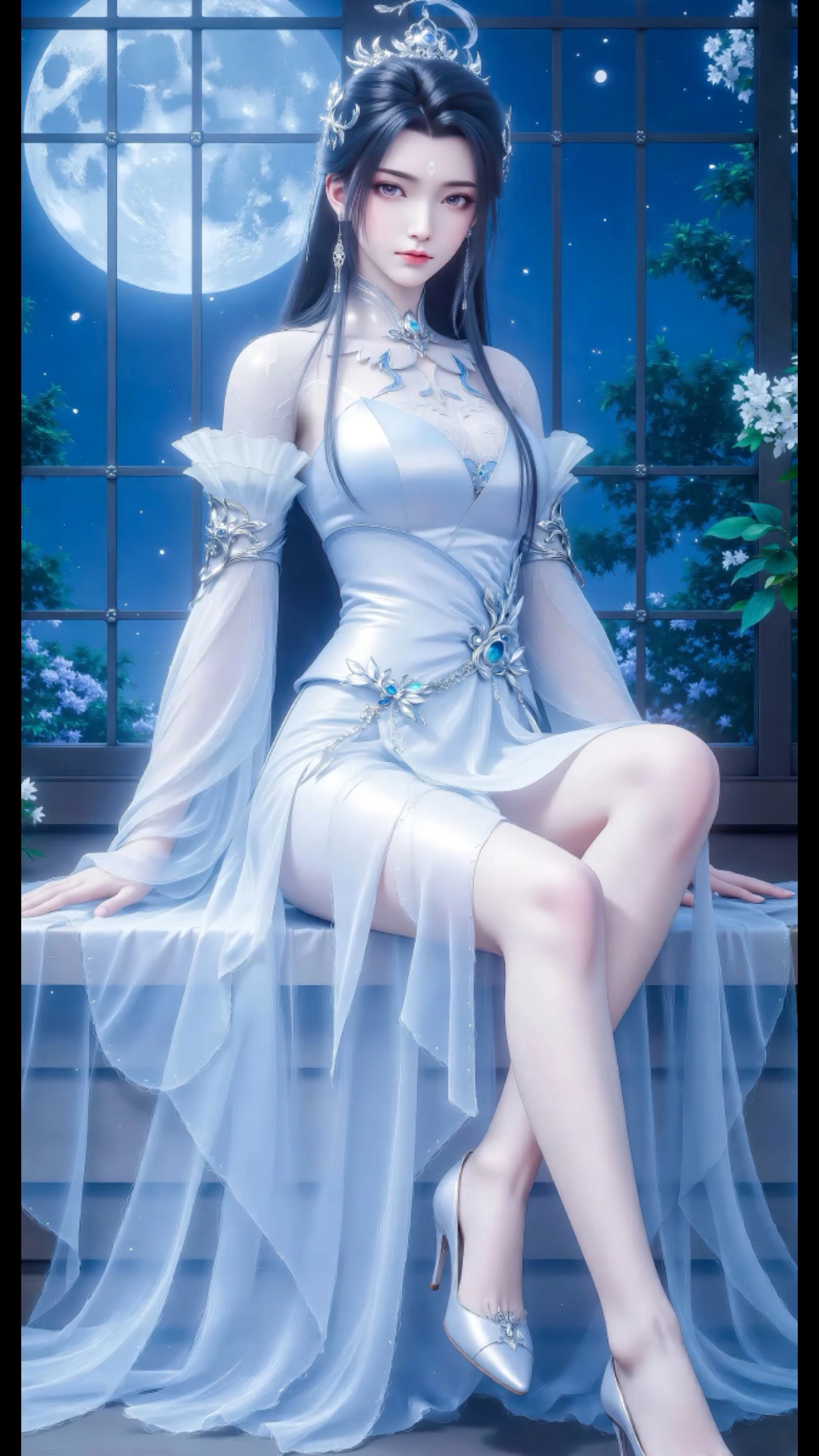 国漫女神,长腿陆雪琪