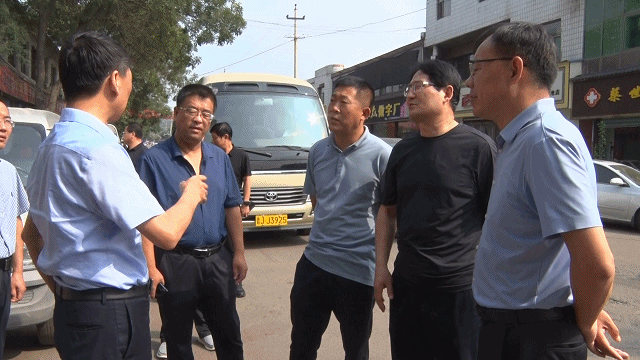 交口:刘惠民实地调研指导农村人居环境"六乱"整治工作