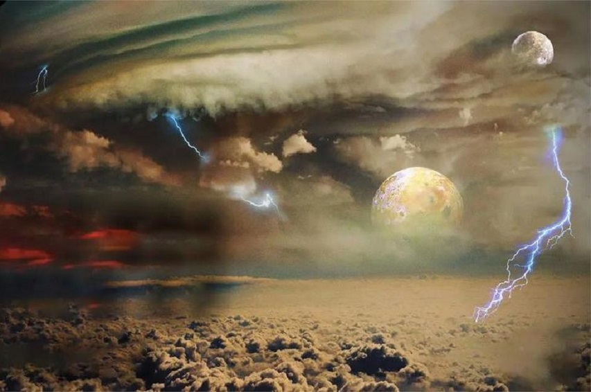 超级风暴气旋下的木星!表面可容纳3个地球,真可怕!