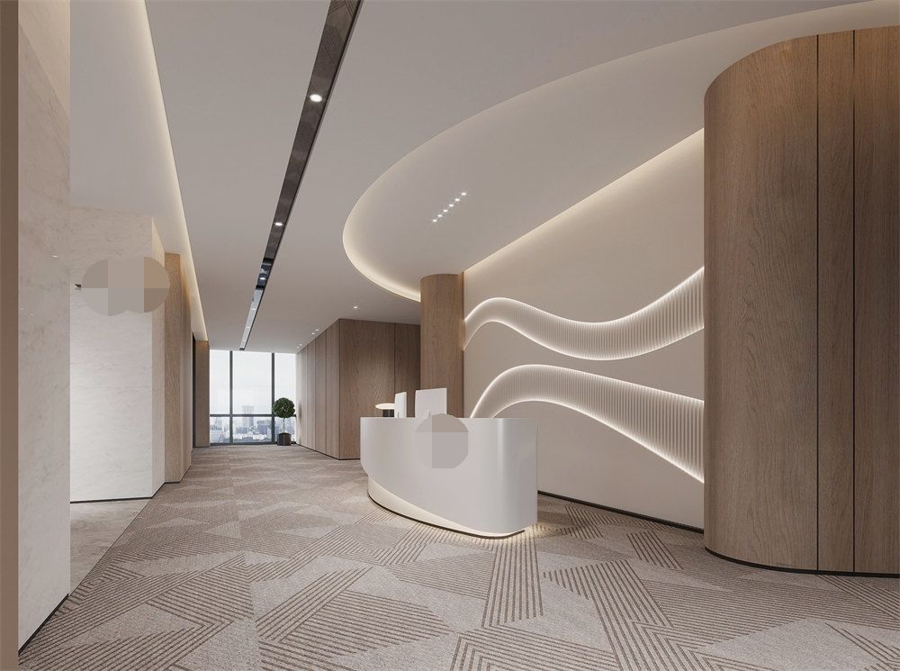 昆明工装案例,现代风格办公室装修分享!