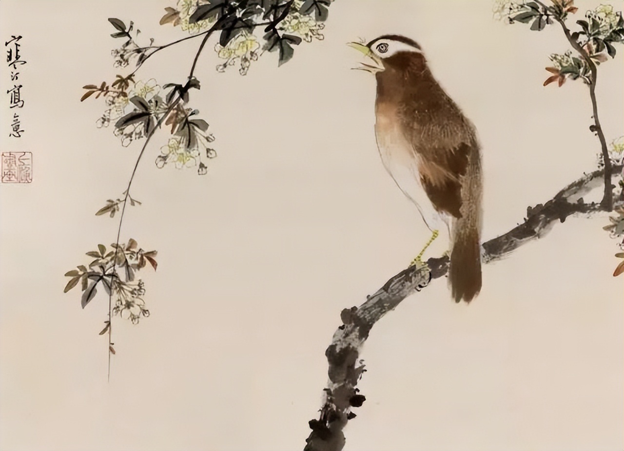 100幅小写意花鸟画︱江寒汀作品