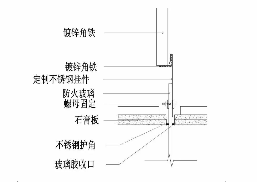 挡烟垂壁安装详图图片