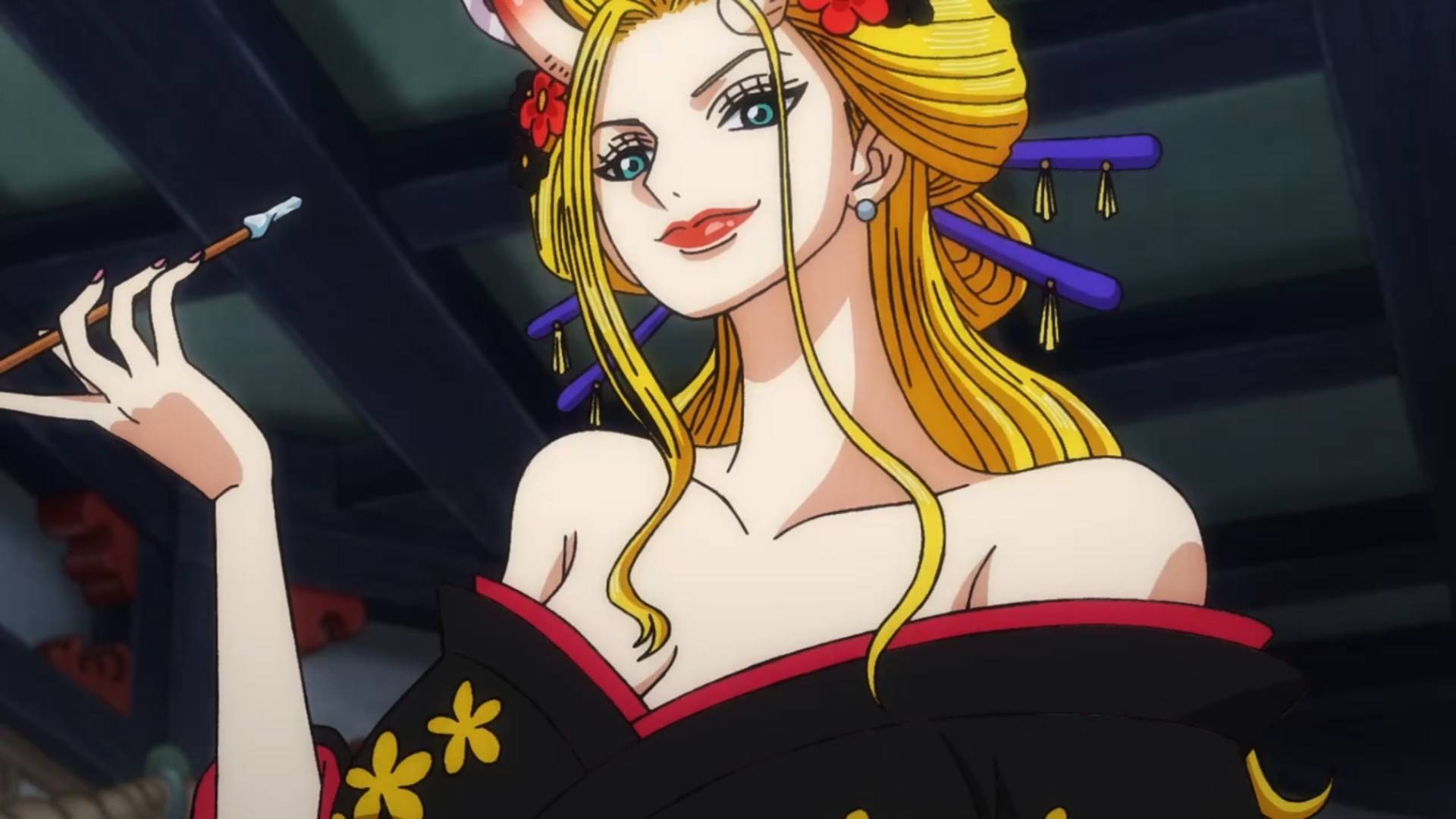 海贼王985集:凯多召见飞六胞,三灾被无视,黑玛利亚御姐范十足