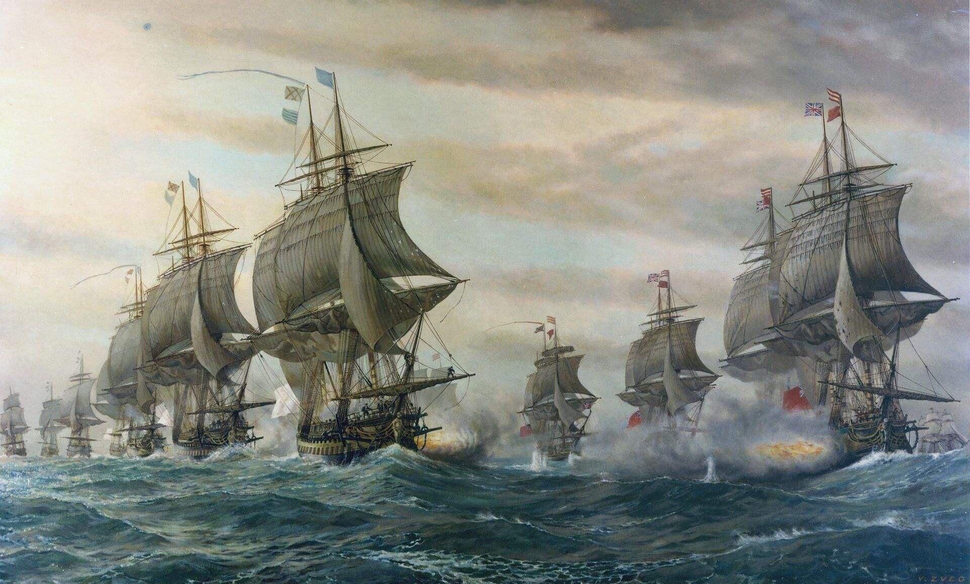 经过1588年的海上决战,无敌舰队覆灭,英国渐渐走上了海洋霸主之路