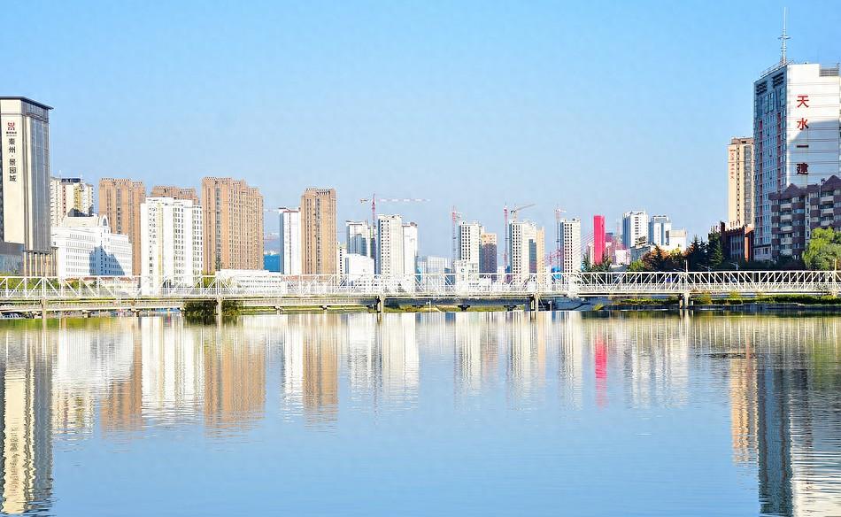 天水市藉河风情线随想