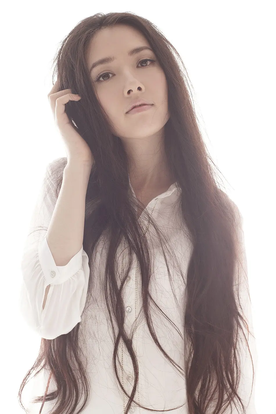 美图分享益达女孩郭碧婷表面安静典雅内心倔强强大