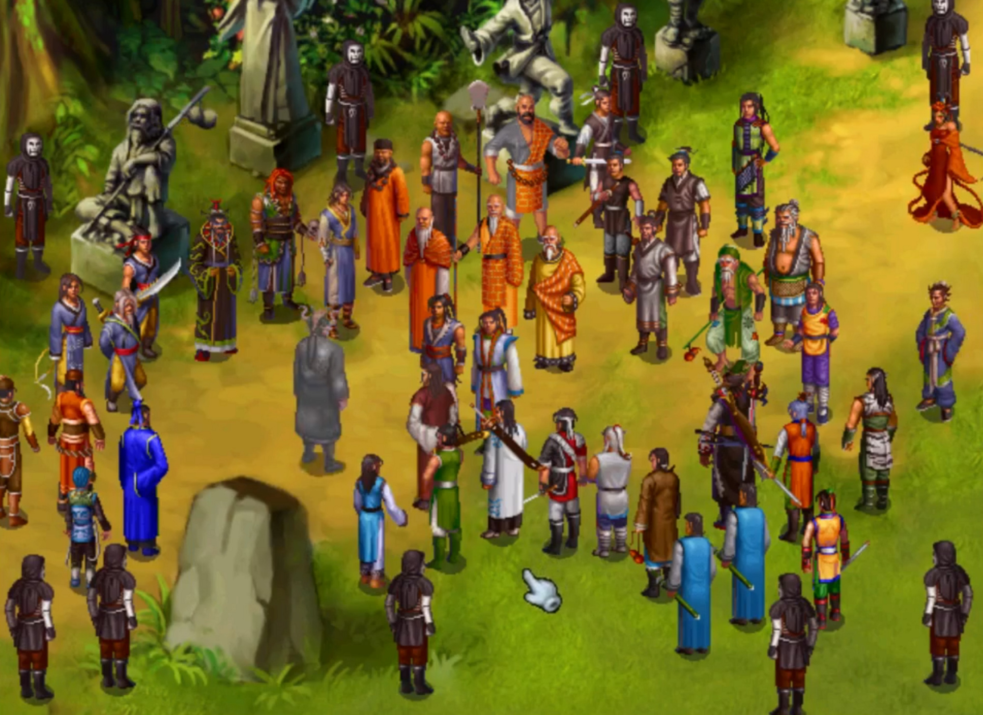 《武林群侠传》天龙教巅峰实力有多恐怖?重制版不得不把它拆分掉