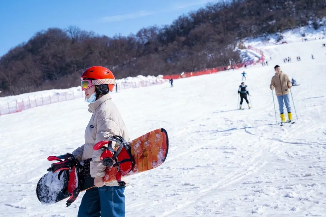 龙头山滑雪ing"躁"起来"趣"滑雪,要快乐