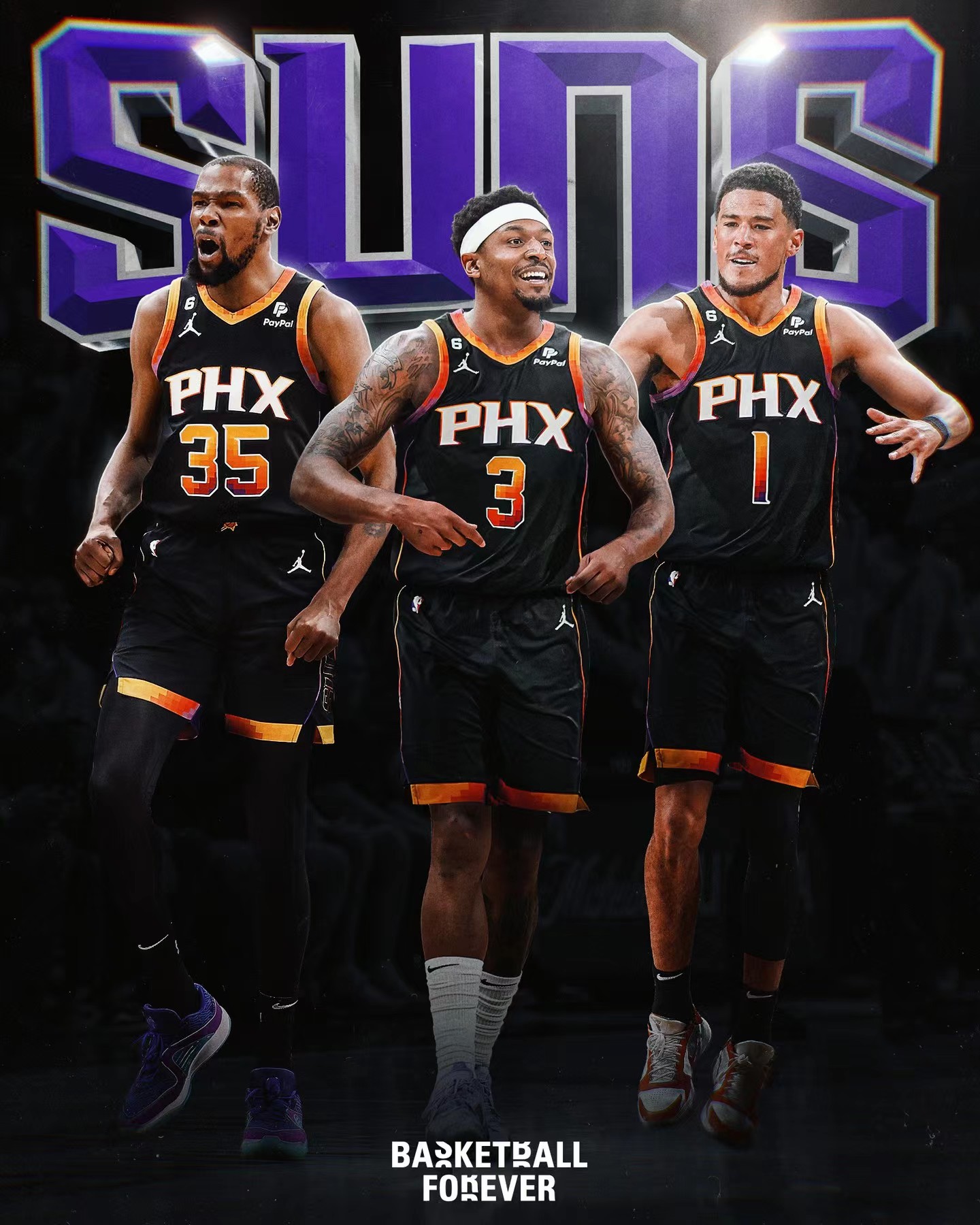 杜兰特高兴早了!太阳队豪华三巨头惨遭看衰,徐静雨坦言无法夺冠