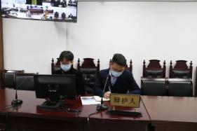 天门法院公开开庭审理熊飞黑社会性质组织成员刘思萌涉黑案