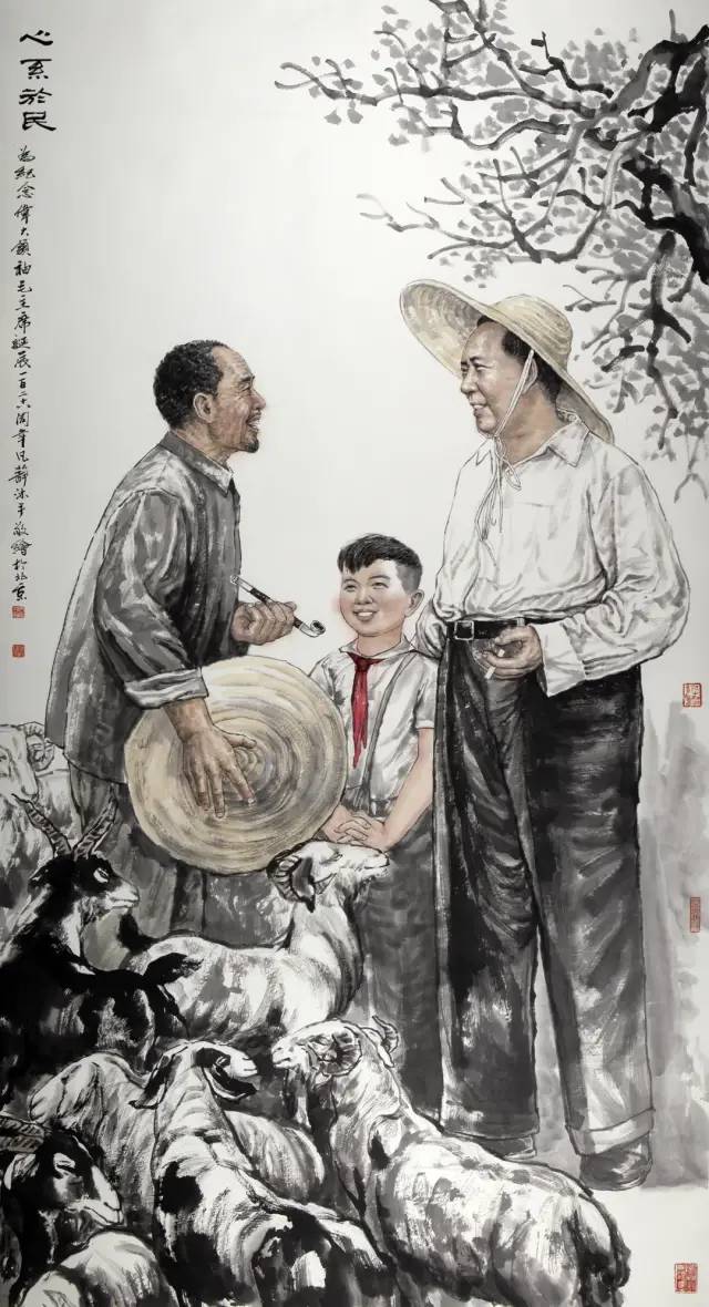 中国美术家协会会员,孟凡静国画人物画作品欣赏