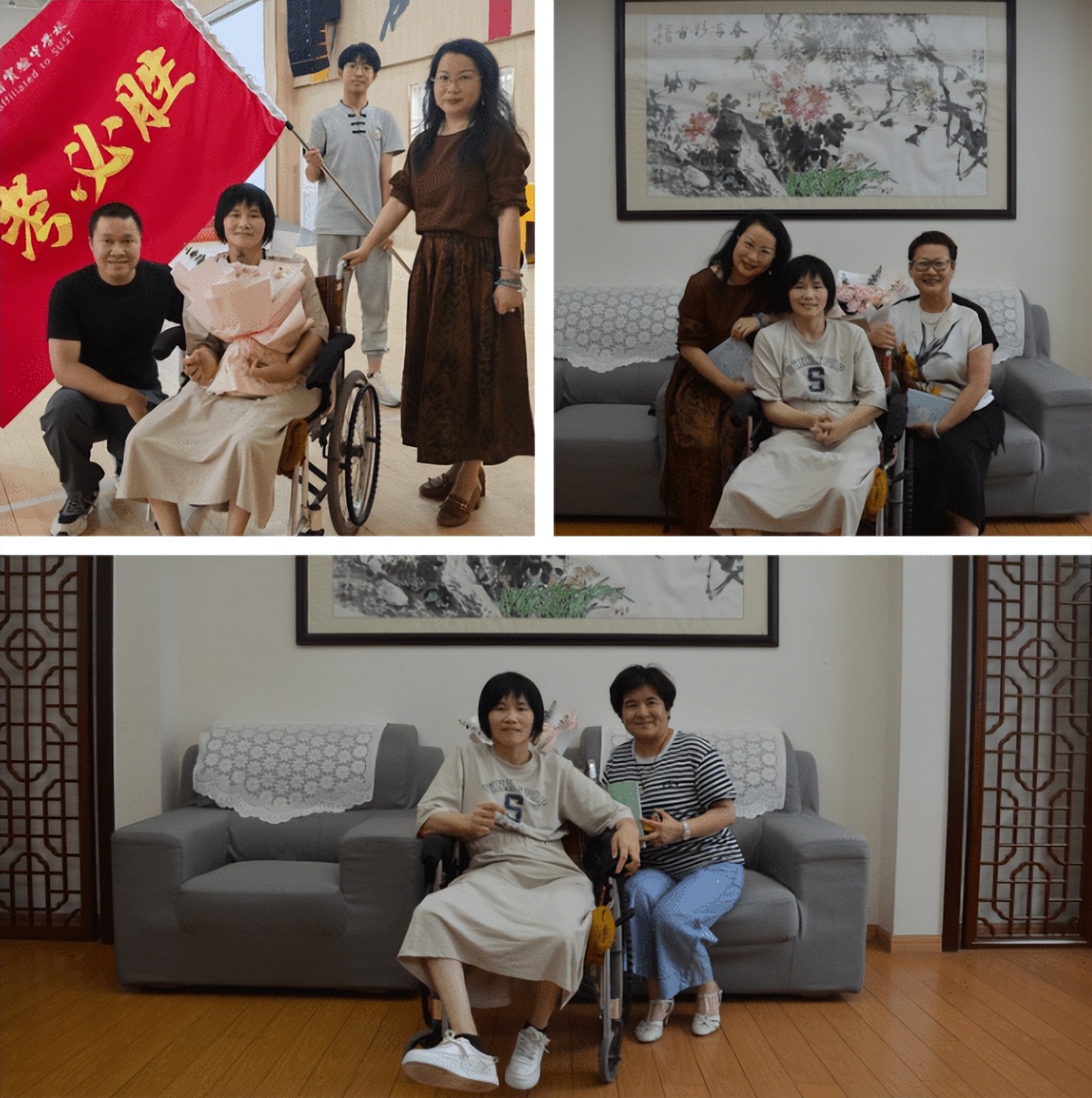 苏科大附属彩香实验中学举行初三年级中考出征仪式