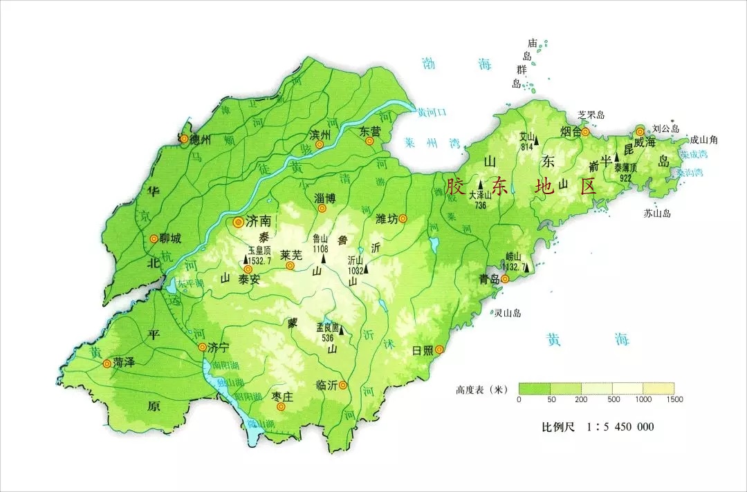 胶东半岛是指哪里图片