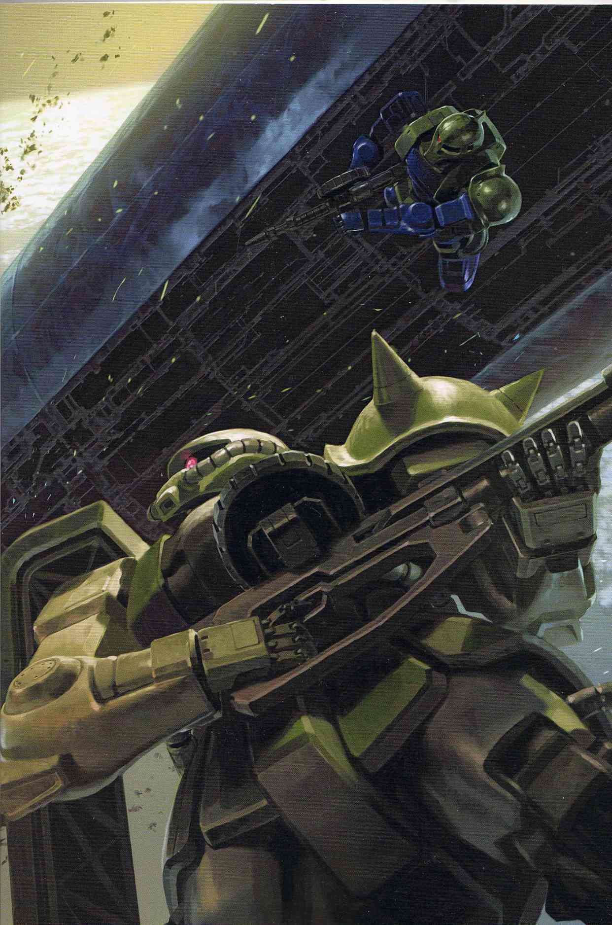 《机动战士高达》世界中的"一年战争"史,人口总数一半以上消亡