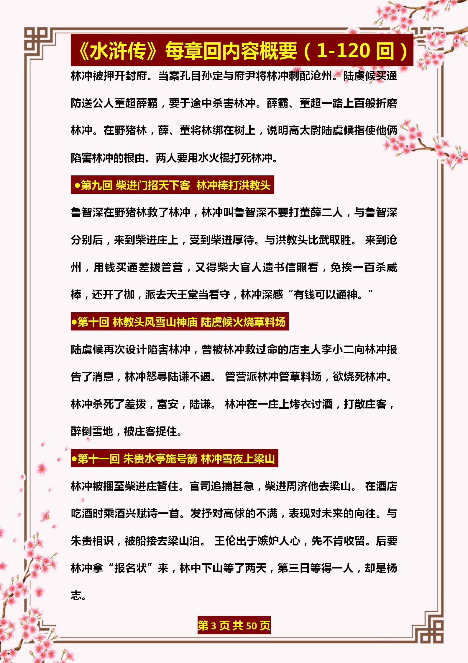 直接打印背诵! (需要完整版,点击主页私信,发送:资料,就可以)