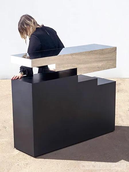 创意不可能的桌子漂浮视错觉桌子设计