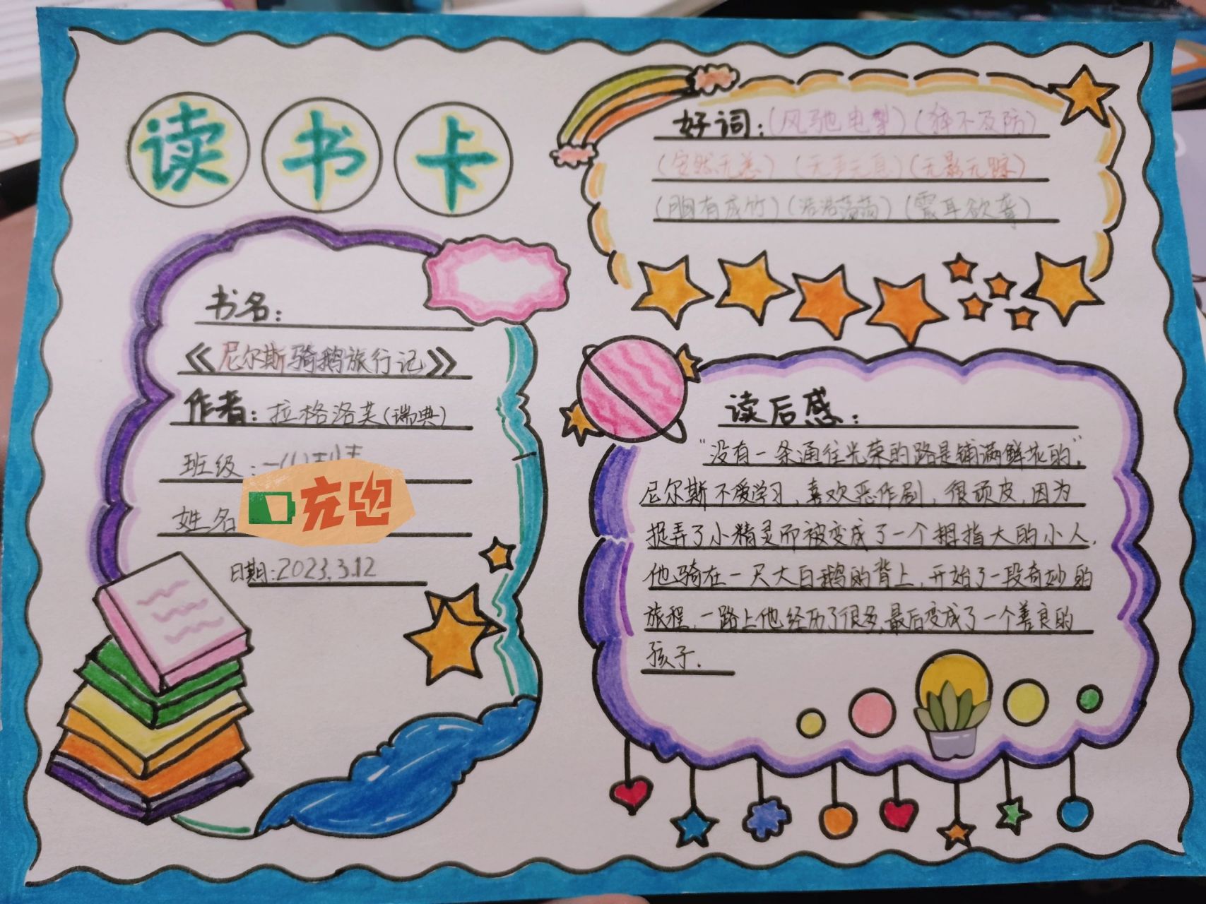 老母亲我尽力了【读书卡】 这完全是我完成的除了署名