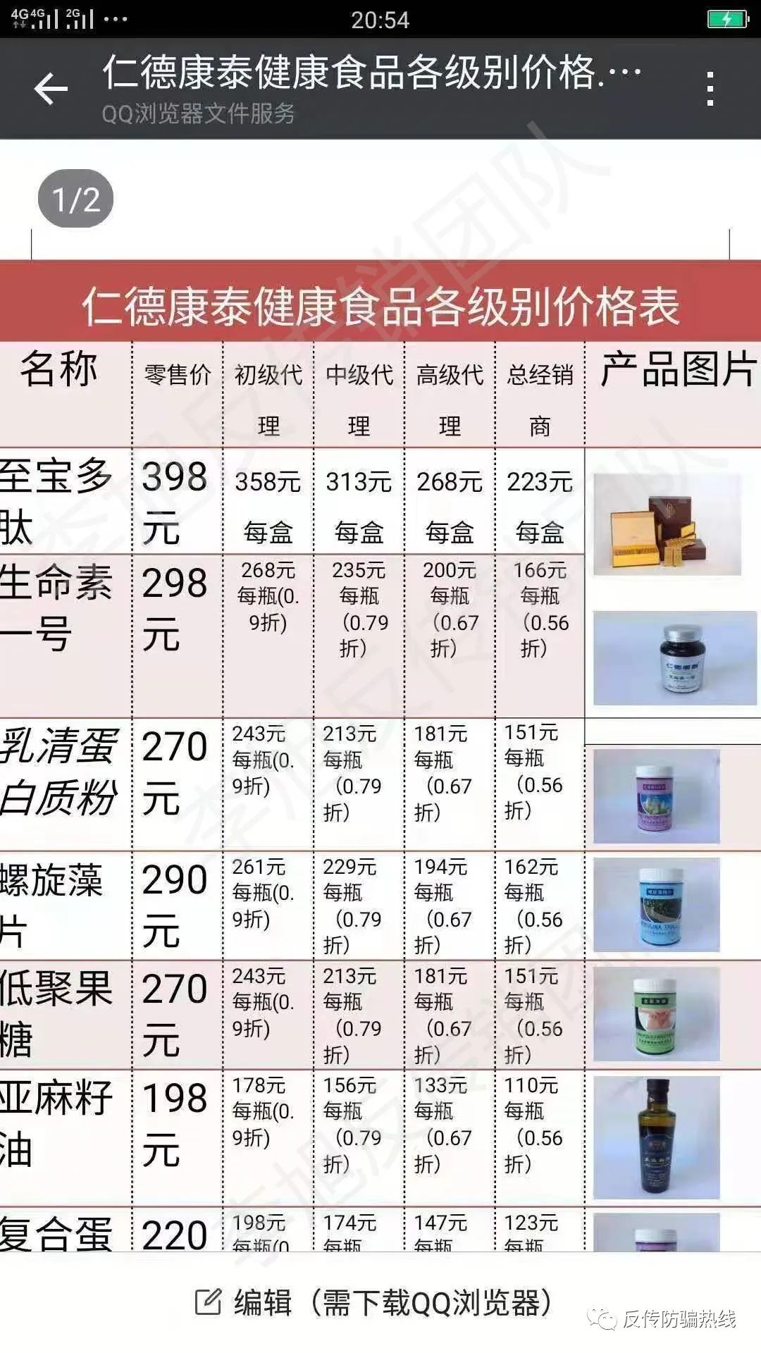 仁德康泰曾因虚假宣传被罚 网友又曝模式或涉嫌传销(图9)