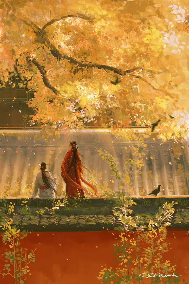 绝美古风中国风插画壁纸,这就是江湖吧