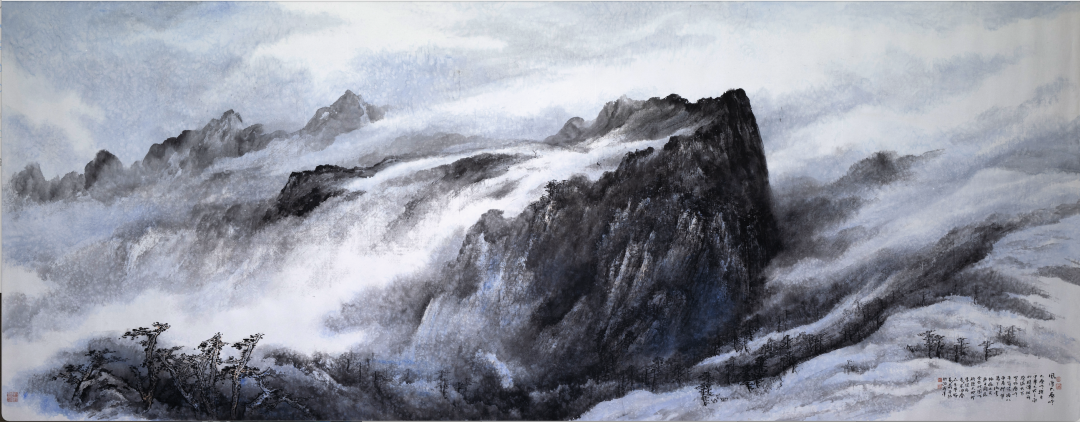 展讯:"国庆献礼:看山还看祖国山——万鼎山水画作品邀请展"